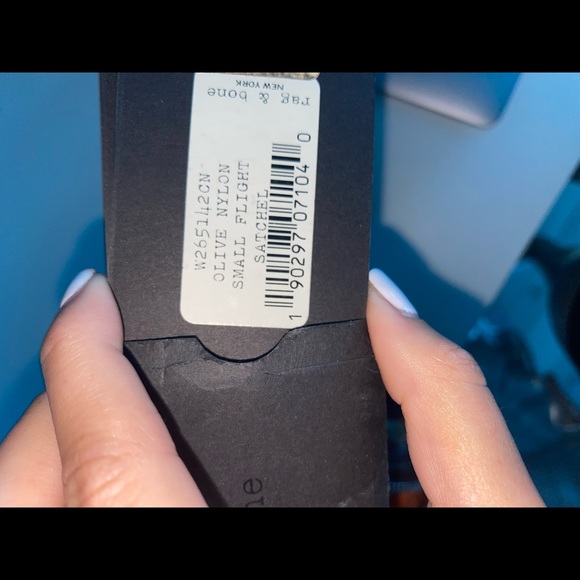 Rag and bone Olive green nylon satchel - Picture 7 of 7